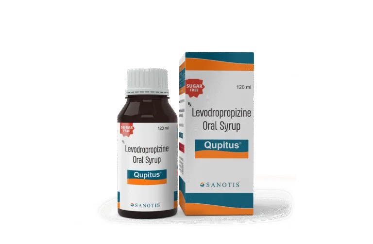 Qupitus – Levodropropizine Oral Syrup – sugar free by Sanotis Pharma